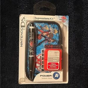 Nintendo Bakugan DS Accessory Set - Black and Red